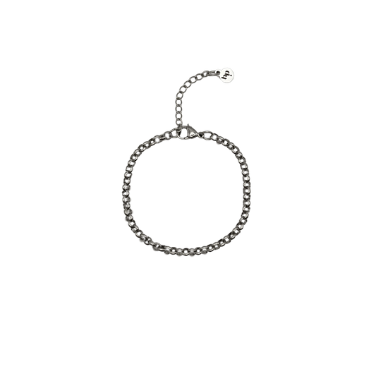 Chaîne forçat fine | Bracelet - Argent