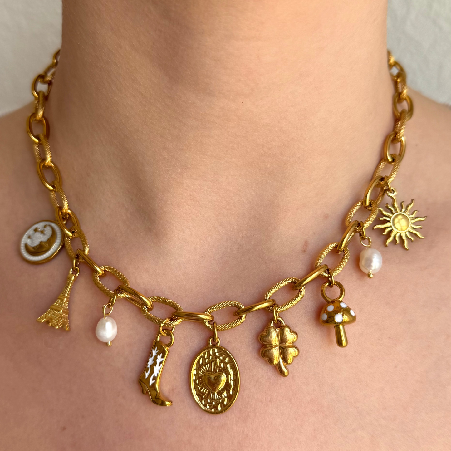 Collier charms | Or | À composer