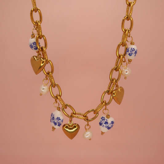 Collier Porcelaine