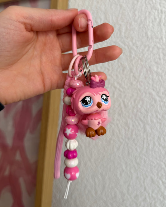 Grigri LPS - Hibou rose